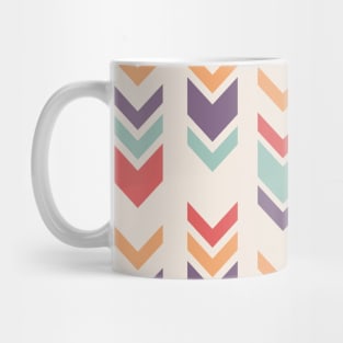 Purple Mint Tribal Arrows Pattern Indian Indigenous Mug